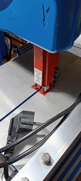 Sierra de cinta Silverline 350W COMO NUEVA