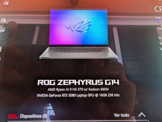 ASUS ROG Zephyrus G14 - Gris/Dorado