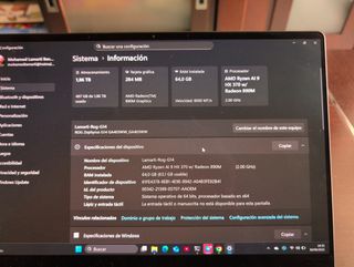 ASUS ROG Zephyrus G14 - Gris/Dorado