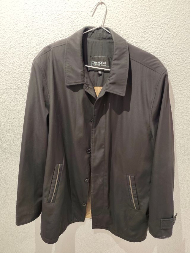 Abrigo Reflejo negro