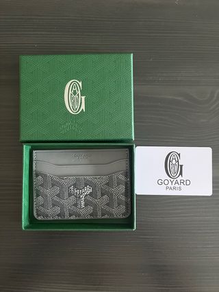 Portacarte Goyard - Nero Grigio