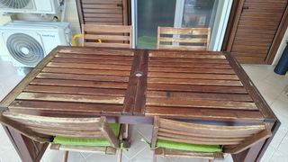 Tavolo da esterno Ikea - legno