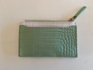 Monedero Shein verde & blanco