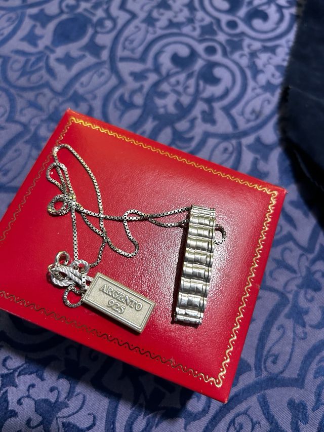 Collana Argento 925 - Ciondolo artistico