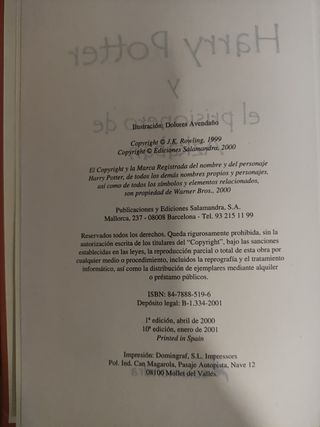 Harry Potter y el prisionero de Azkaban