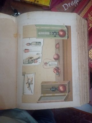 Libro antiguo medicina