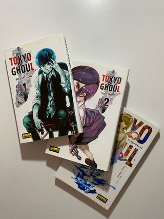 Manga Tokyo Ghoul (Tomos 1, 2 y 3)