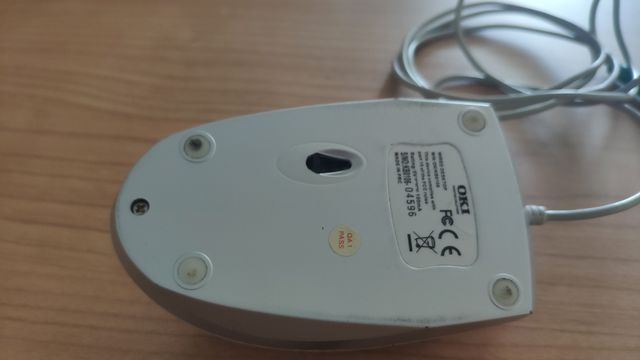 Ratón Logitech PS/2 Beige