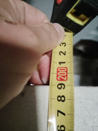 Puerta interior 200cm usada