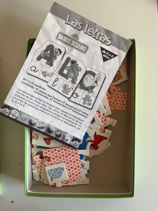 Barrio Sésamo: Las Letras - Juego Educativo