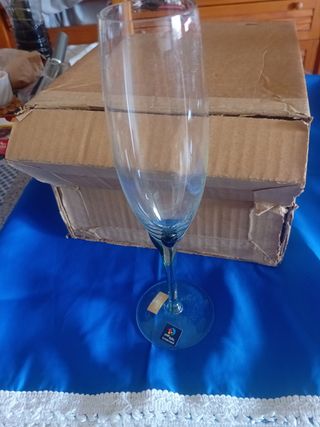 Taças Champanhe Cristal Bohemia