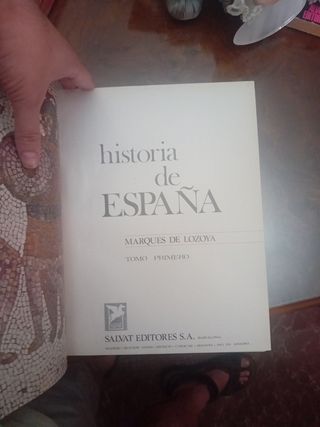 Libro historia de españa