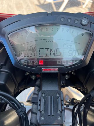 Ducati 848 - Moto roja