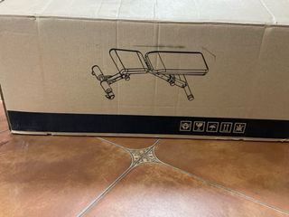 Banco gimnasio regulable plegable