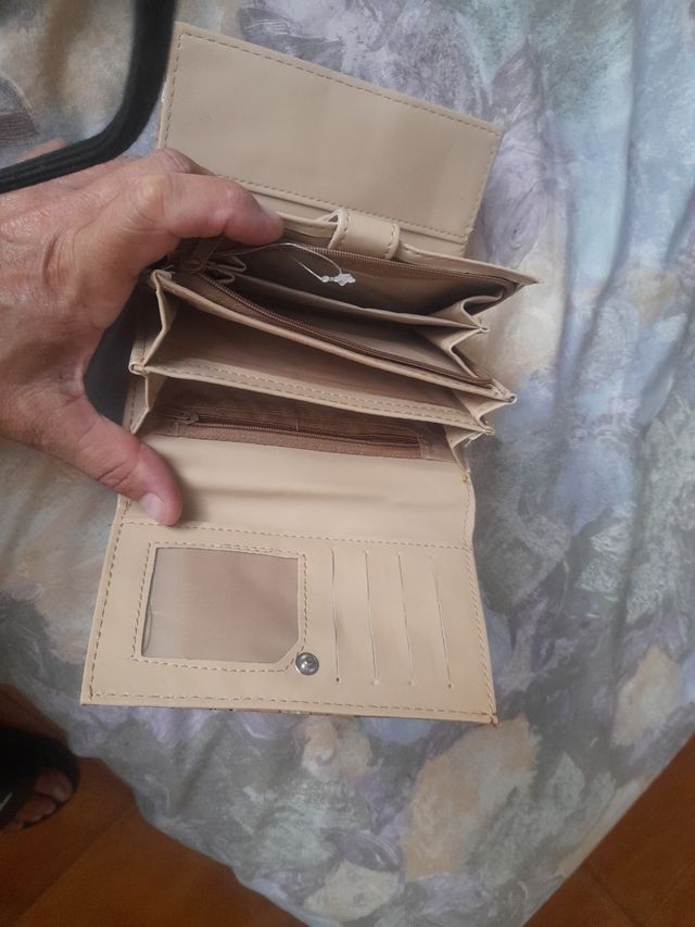 Cartera Corcho - Marrón Beige sin estrenar 
