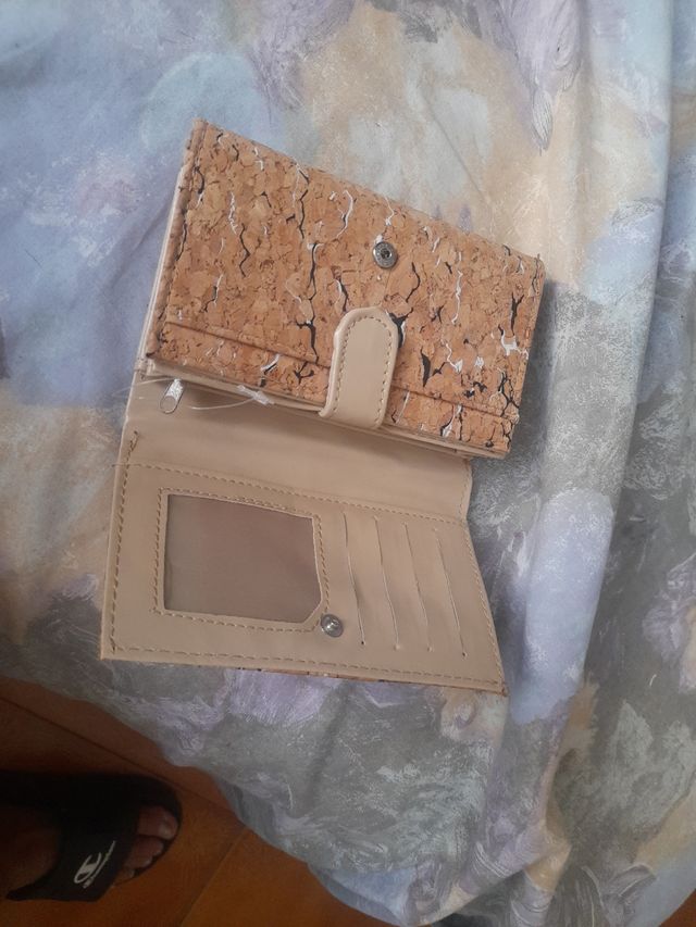 Cartera Corcho - Marrón Beige sin estrenar 