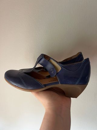 Sandalias azul marino