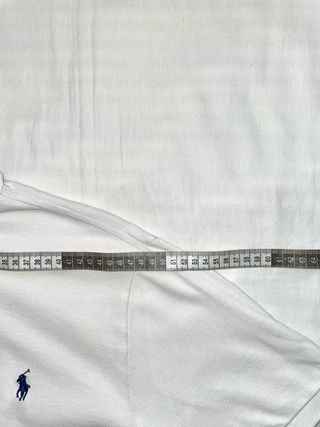 Polo Ralph Lauren Algodon blanco Cusom Slim Fit XL