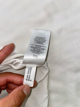 Polo Ralph Lauren Algodon blanco Cusom Slim Fit XL