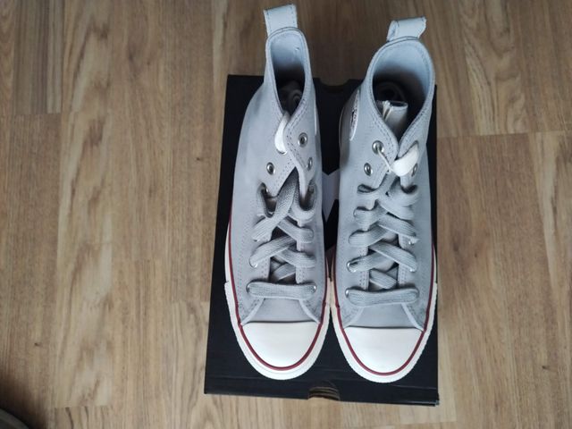 Converse CTAS grises talla 38 - NUEVAS