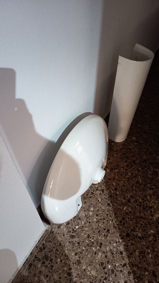 Lavabo porcelana blanco