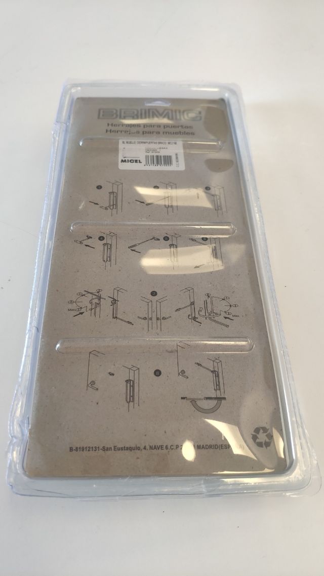 Autocierre puerta Brimic - Negro