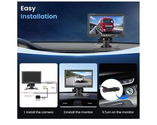 Telecamera Auto 7" con Monitor