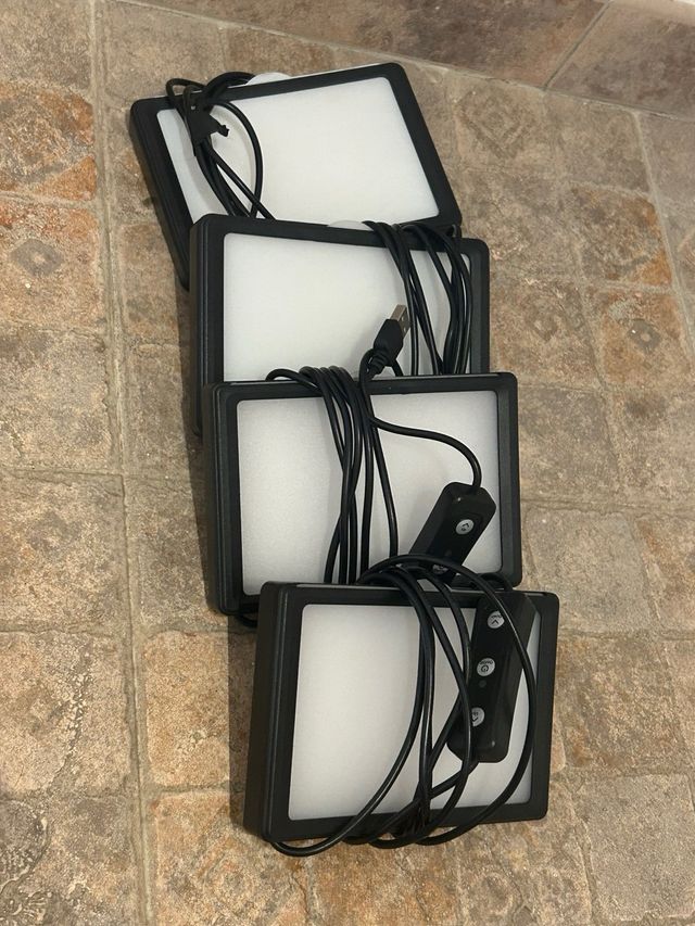 Kit Iluminación LED Vídeo 4x Panel