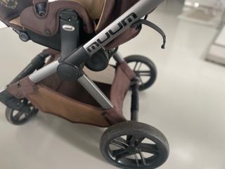 Passeggino Jane Muum marrone. Set trio