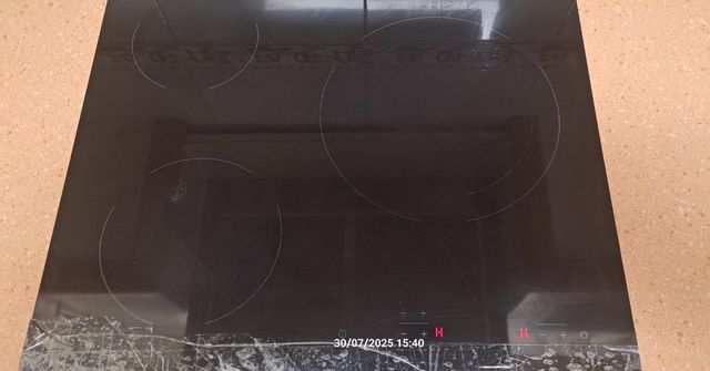 Vitrocerámica 3 fuegos  CRITAL RAJADO