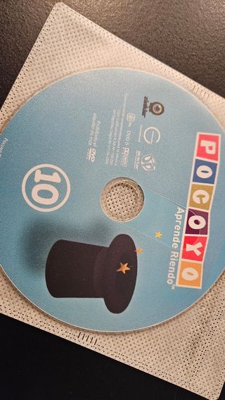 Lote DVDs infantiles: CantaJuego, Pocoyó, Mickey..