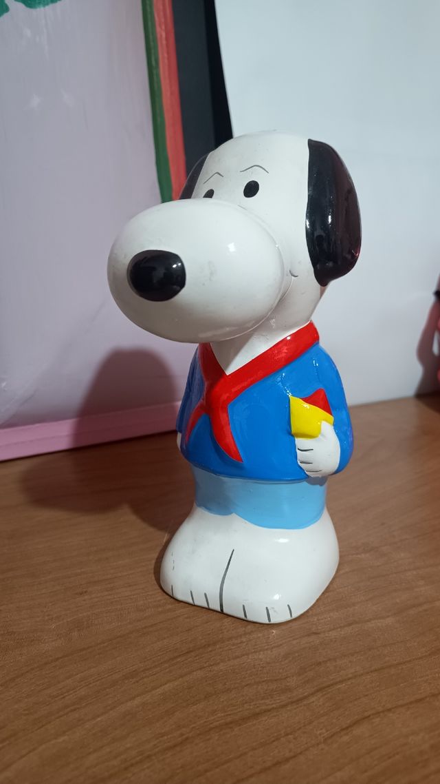 Hucha Snoopy cerámica