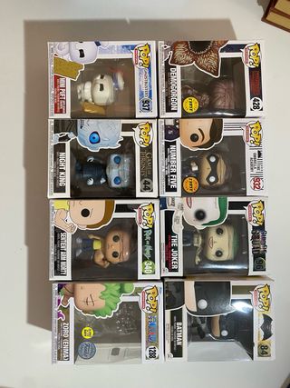 Funko Pops de series, peliculas y juegos