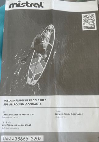 Tabla padel surf