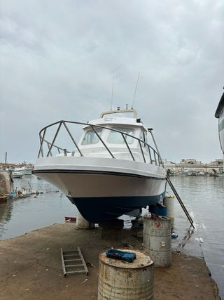 Barco de rastro remolcado