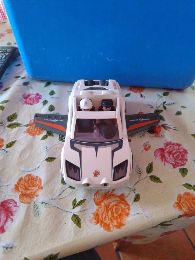 Playmobil Coche Deportivo espía,kart,y moto espía