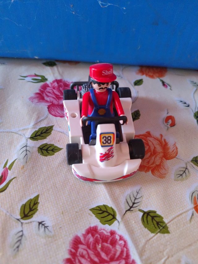 Playmobil Coche Deportivo espía,kart,y moto espía