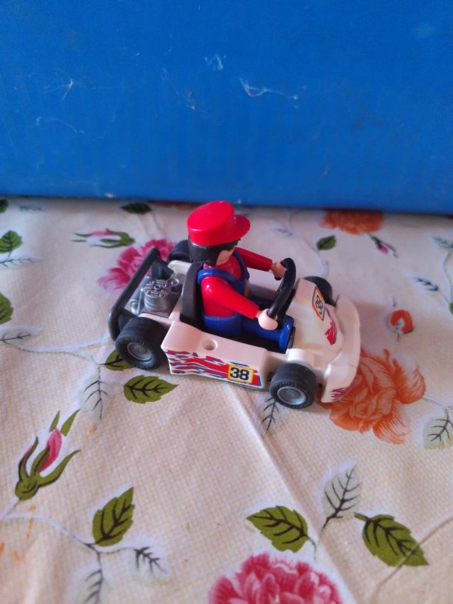 Playmobil Coche Deportivo espía,kart,y moto espía