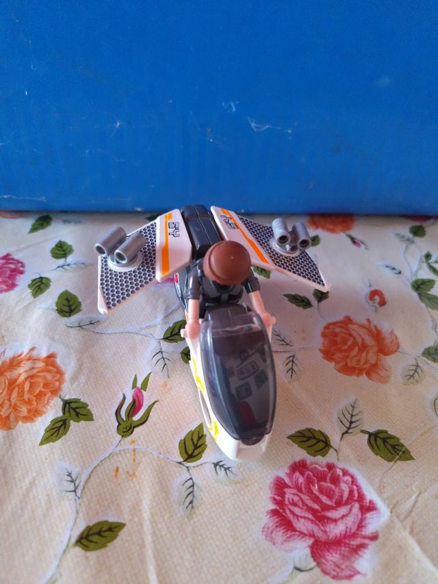 Playmobil Coche Deportivo espía,kart,y moto espía