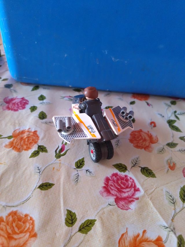 Playmobil Coche Deportivo espía,kart,y moto espía