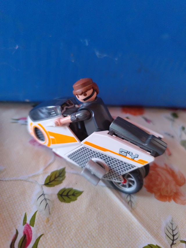 Playmobil Coche Deportivo espía,kart,y moto espía