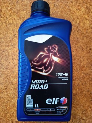 Aceite Elf Moto 4 Road 10W-40 1L