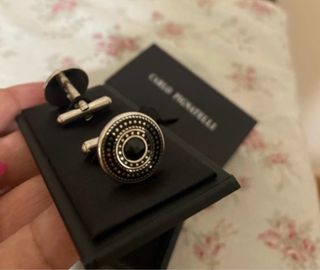 Gemelli Carlo Pignatelli - neri e argento