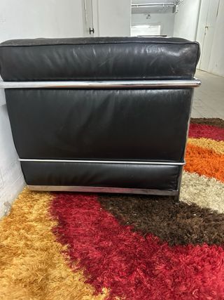 Butaca LC2 Le Corbusier negra ORIGINALES