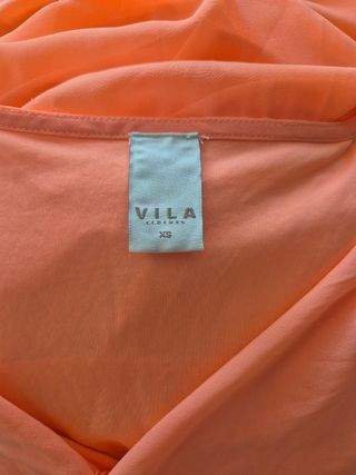 Vestido Verão Laranja Neon