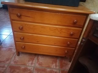Cajonera madera 4 cajones