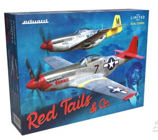 Dual combo P-51 mustang Eduard 1/48 maqueta Avion