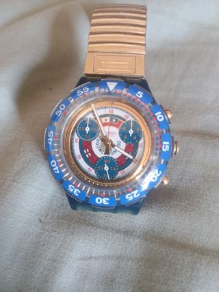 Orologio cronografo Swatch Aqua Chrono 30