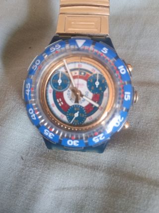 Orologio cronografo Swatch Aqua Chrono 30