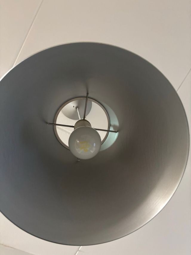 Lámpara gris metal - Estilo moderno